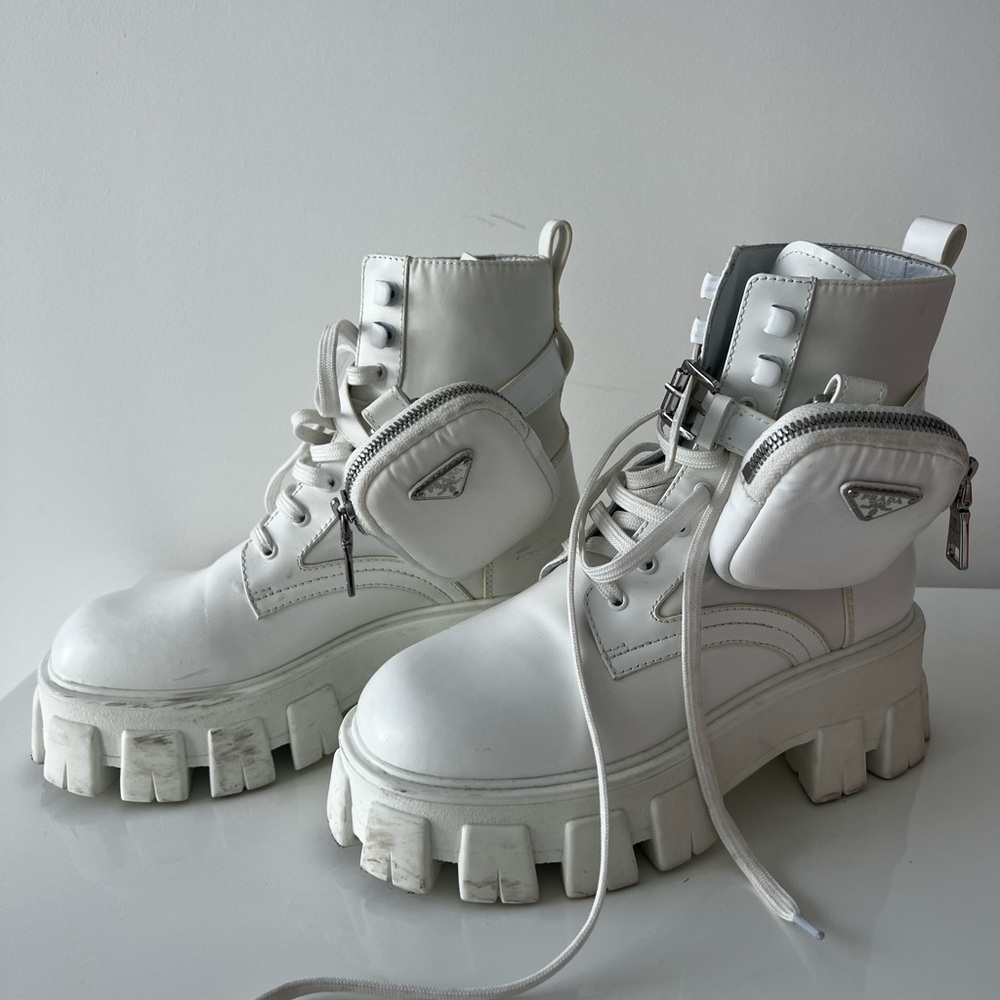 Prada Combat Boots 37